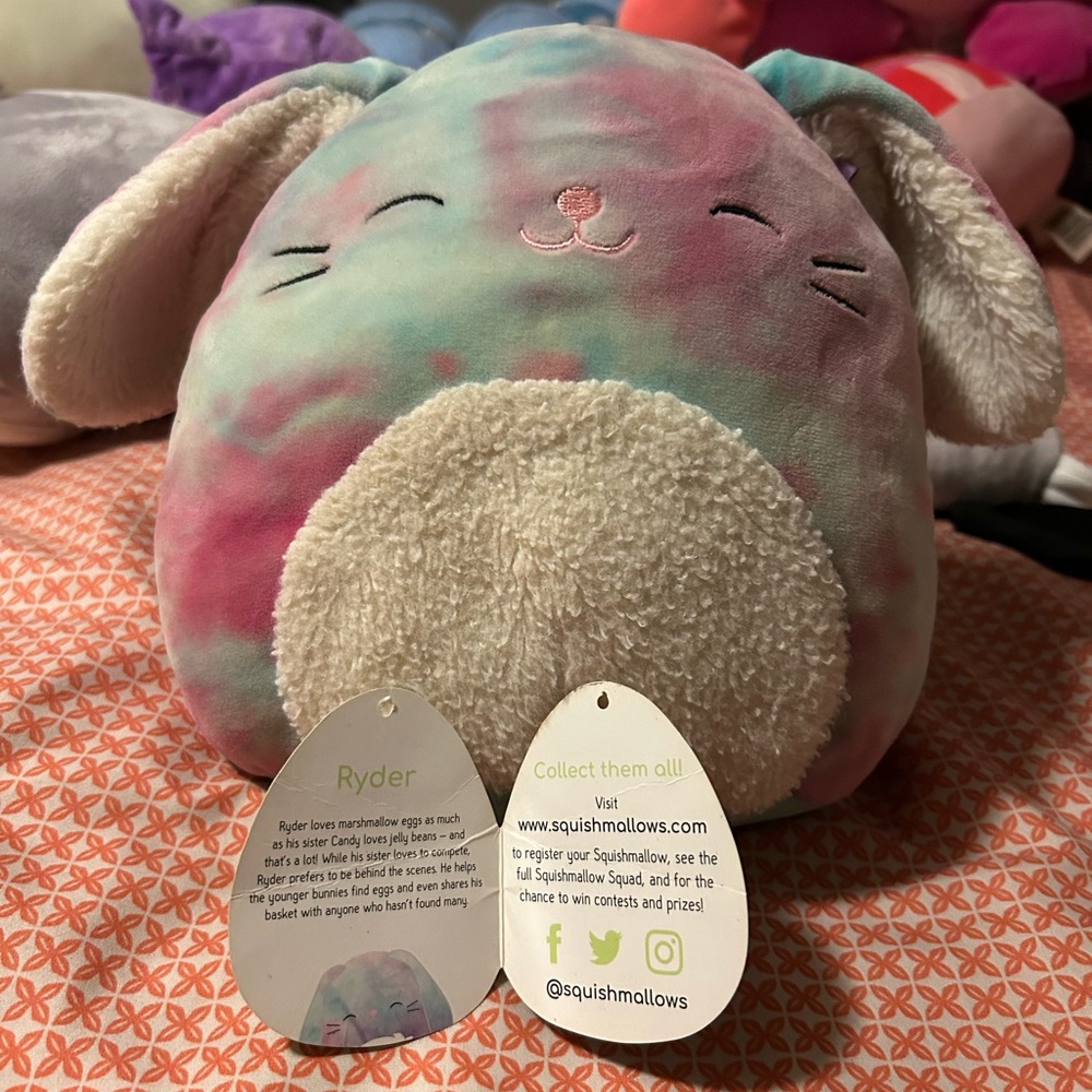 Squishmallows Pastel Bunny Plush